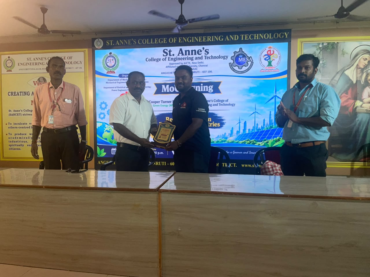 MoU Signing Ceremony and Guest Lecture on Recent Trends in Engineering Industries