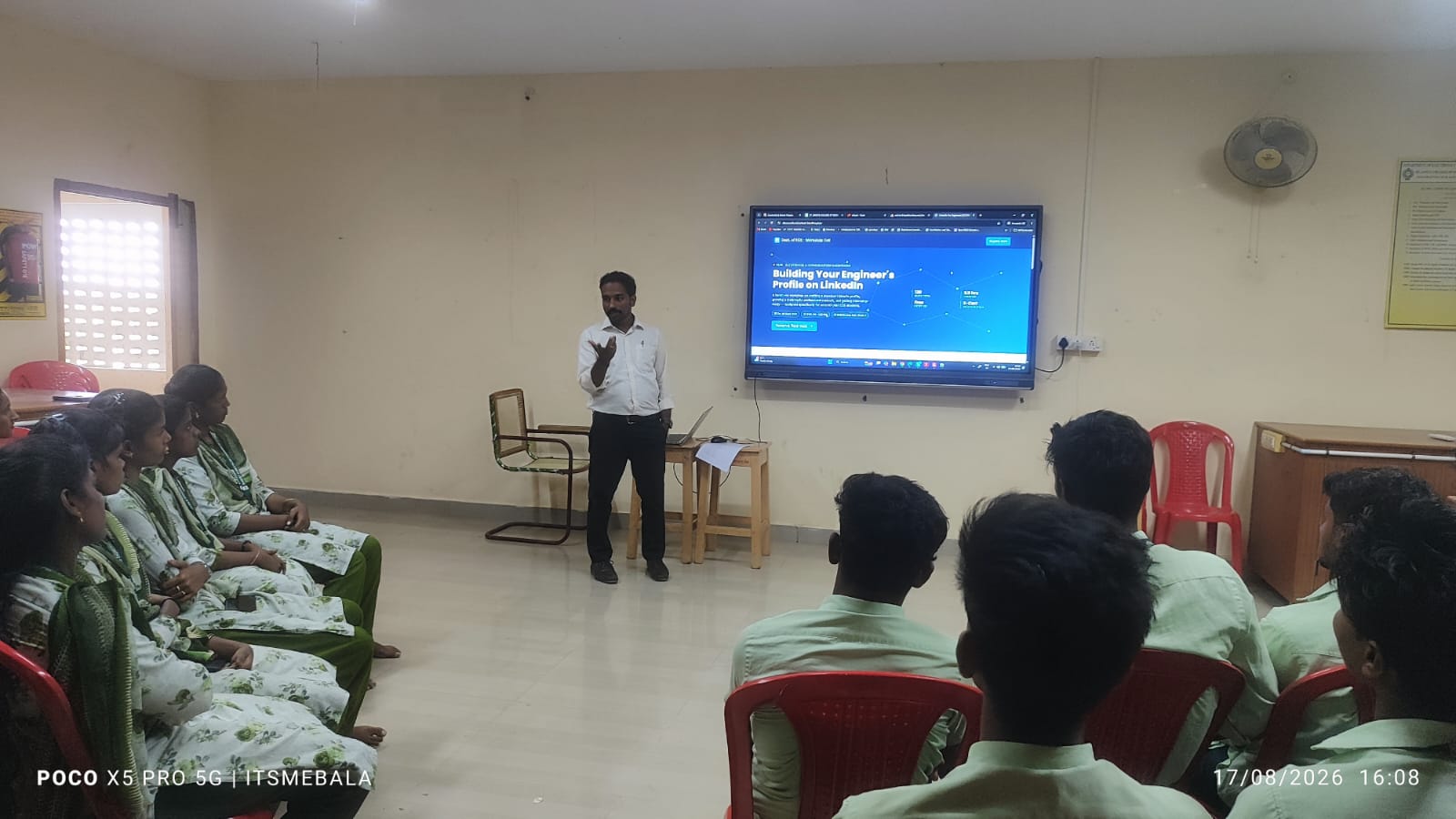 Guest Lecture on “Creating an Effective LinkedIn Profile”