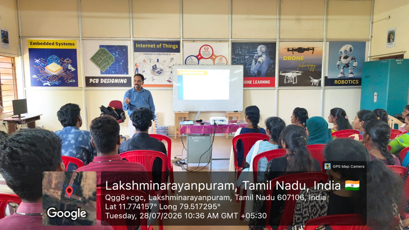 State Level Workshop for two days on "Embedded Intelligence with Raspberry Pi Pico and Micro python"