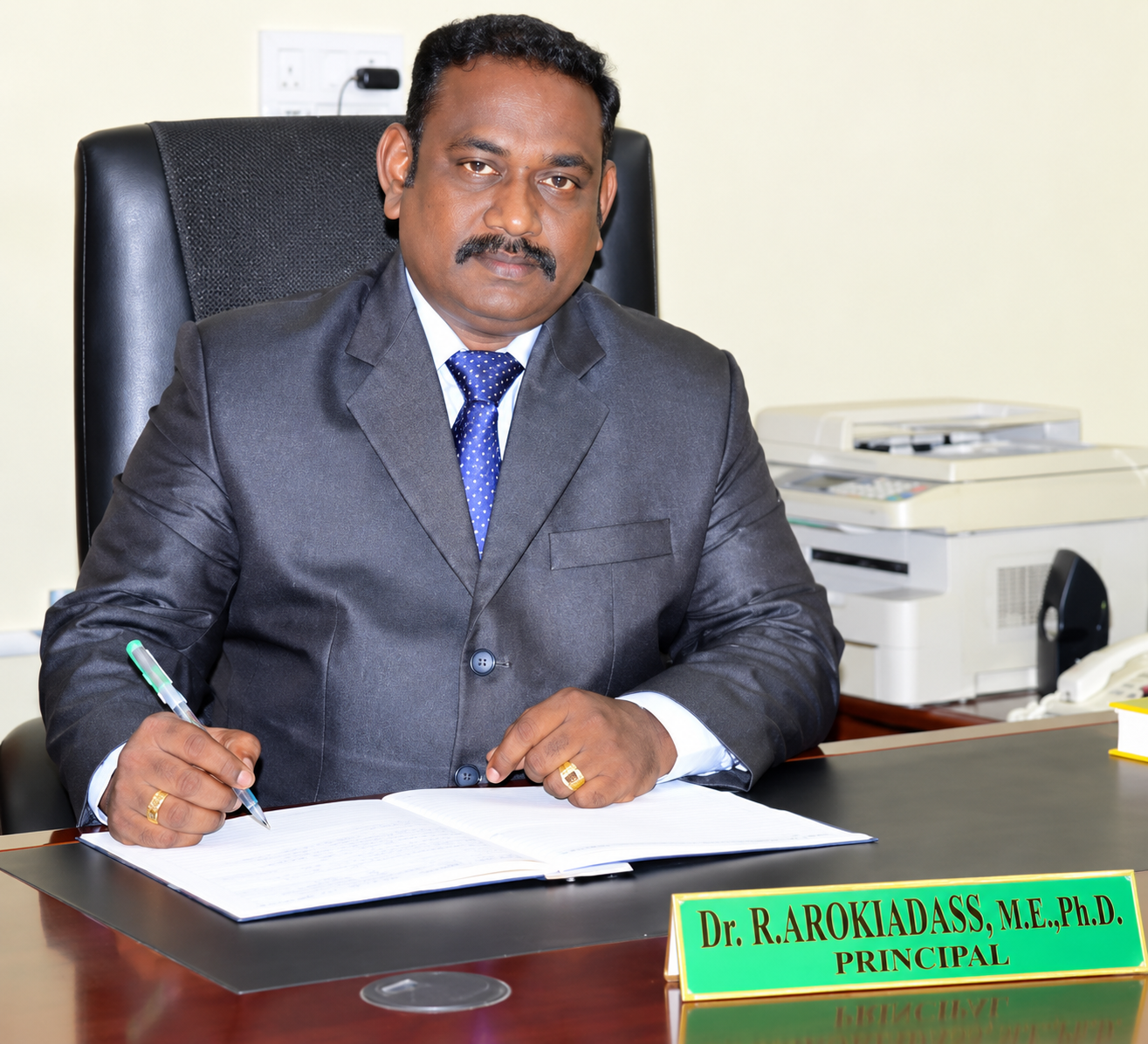 Dr. R. Arokiadass, Principal